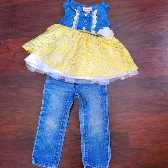 The Children's Place Other - ❤5/$15 2T Denim Outfit